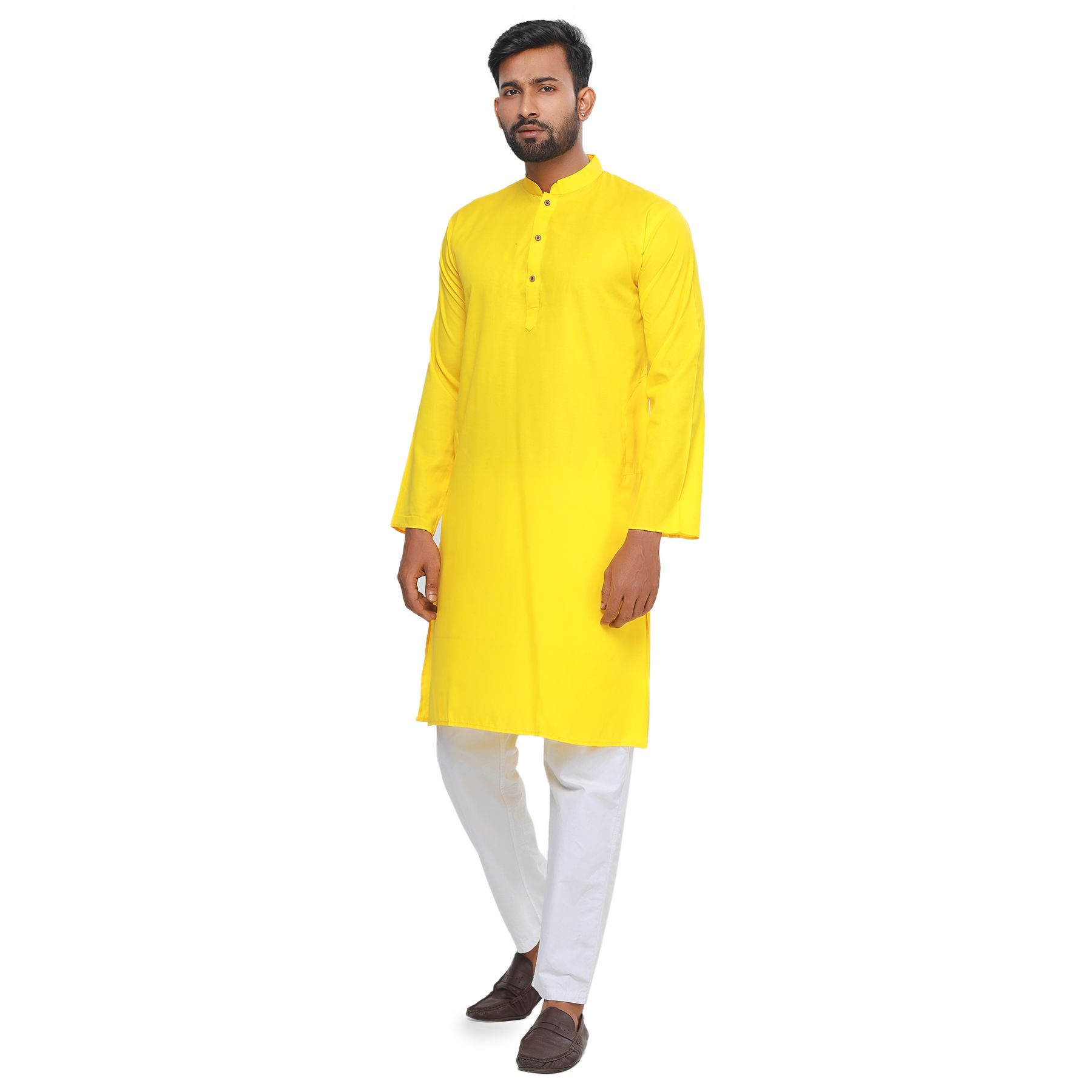 Exclusive Fashionable Stitched Cotton Long Sleeve Stylish Panjabi for Men