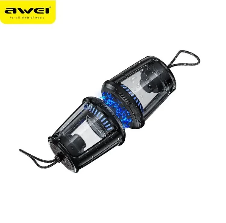 AWEI Y666 TWS Portable Outdoor Oil Lamp Type Bluetooth Speaker