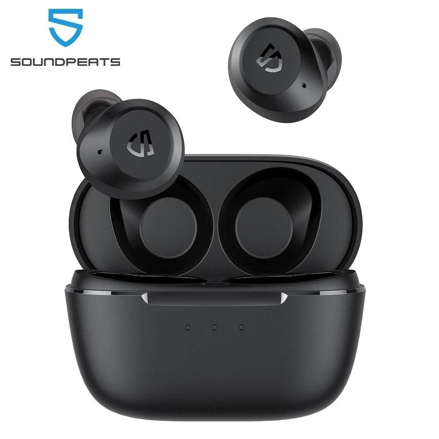 SoundPEATS T2 TWS Hybrid Active Noise Cancelling Wireless Bluetooth Earbuds