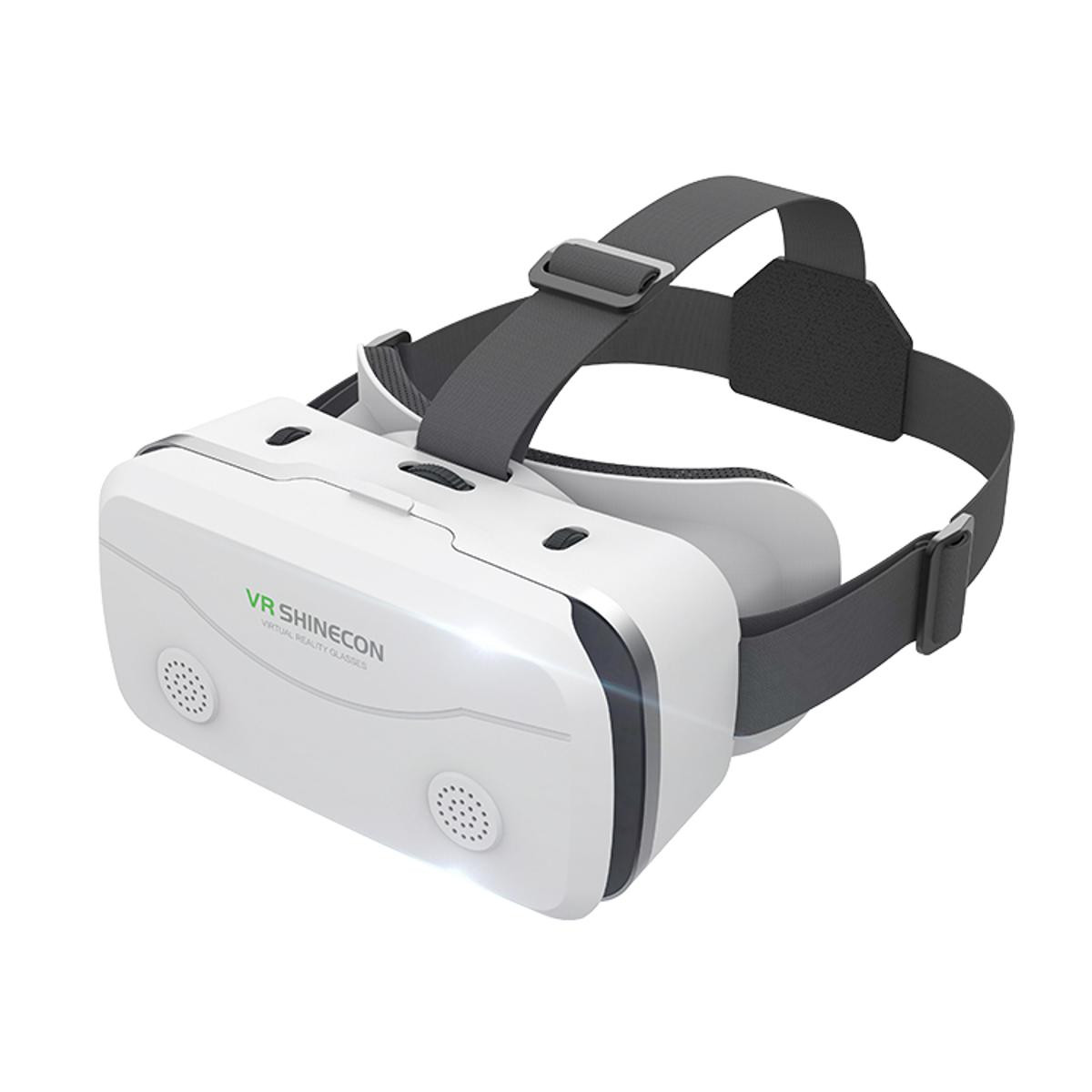 VR Shinecon SC-G15 3D Virtual Reality Box Gaming Glasses Headset for 4.5-7 inch Smartphones - White