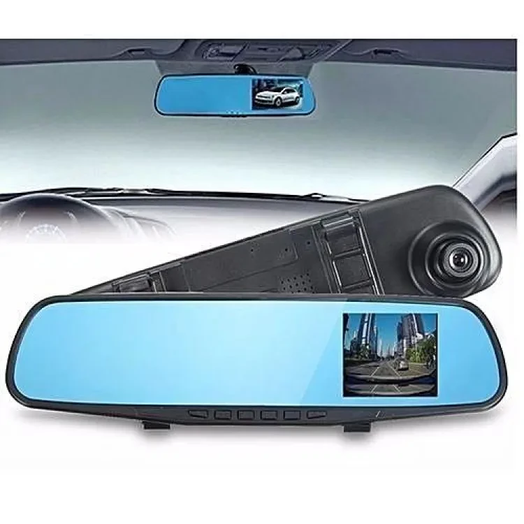 Car DVR Dash Cam Recorder 1080P Dual Vehicle Rearview Mirror Camera